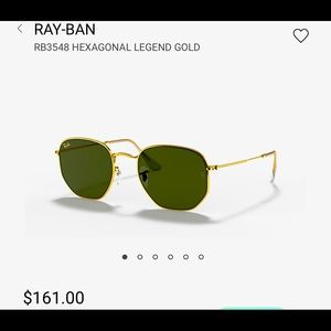 Authentic Ray bans Hexagonal Sunglasses